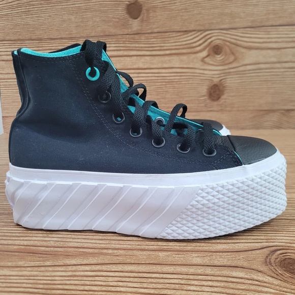 Chuck Taylor All Star Hi Lift 2X Platform Top Sneakers Size 5 - Picture 5 of 8
